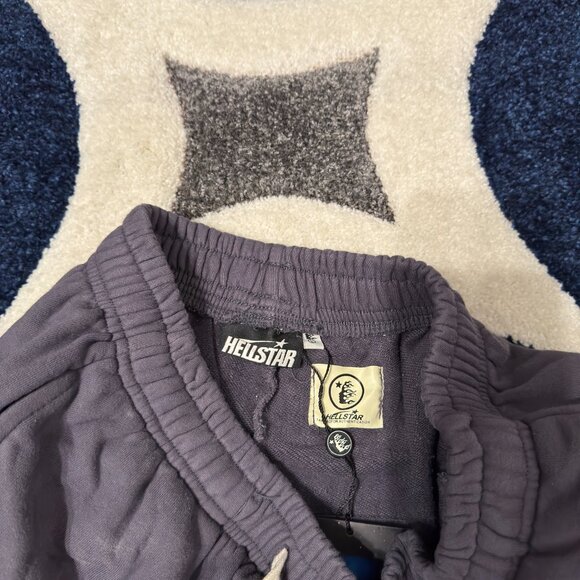 Hellstar Flame Shorts Gray Mens Size Large - Picture 2 of 3